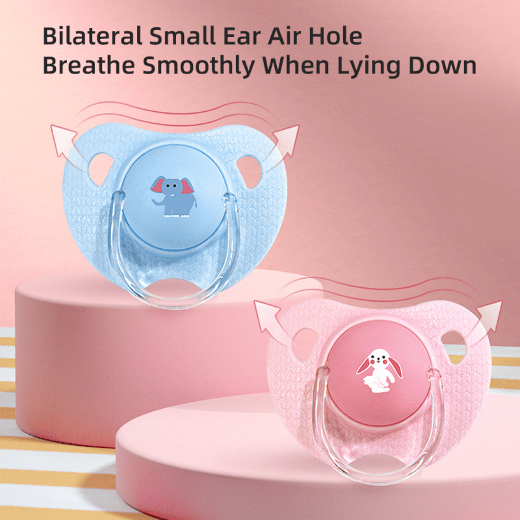 KIDDSTA Food-Grade Silicone Baby Pacifier