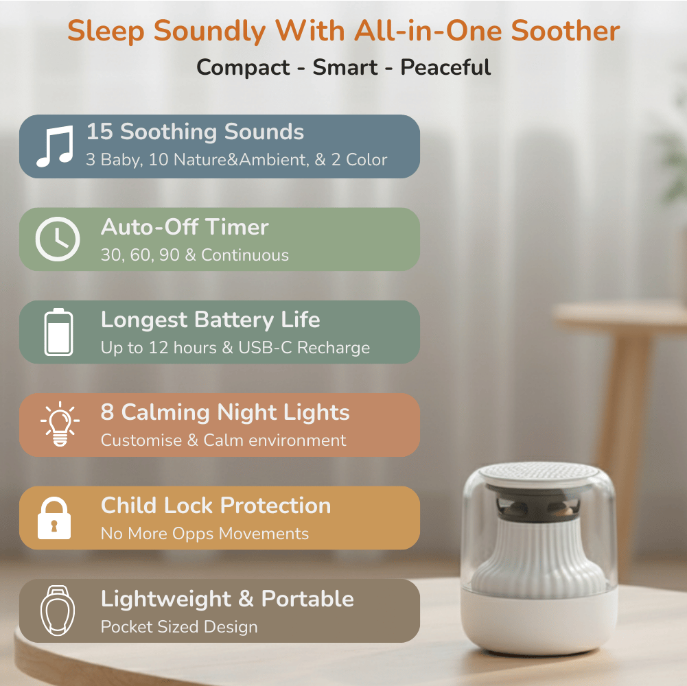 White Noise Machine for Baby Sleep